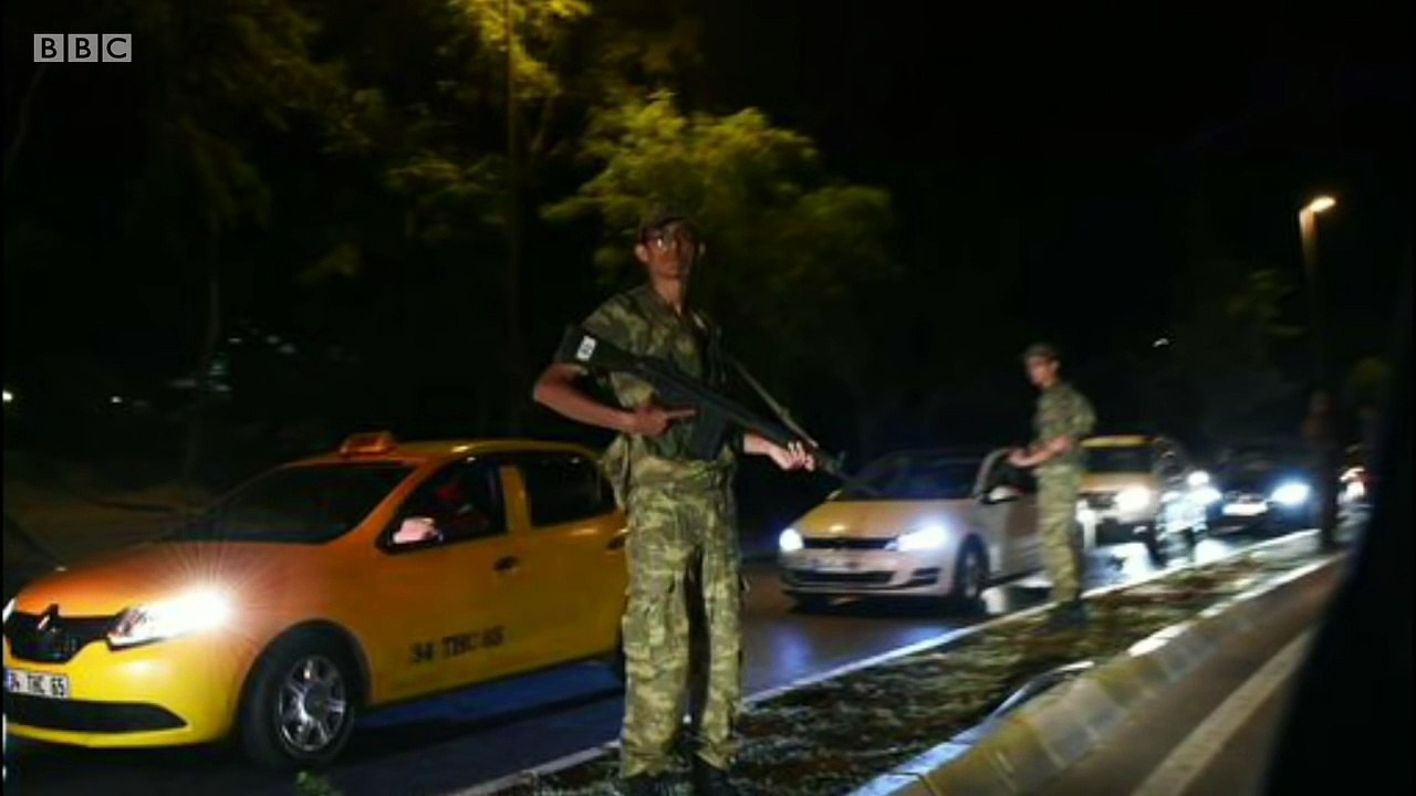 Turkey- Army group 'takes control of the country' BBC News