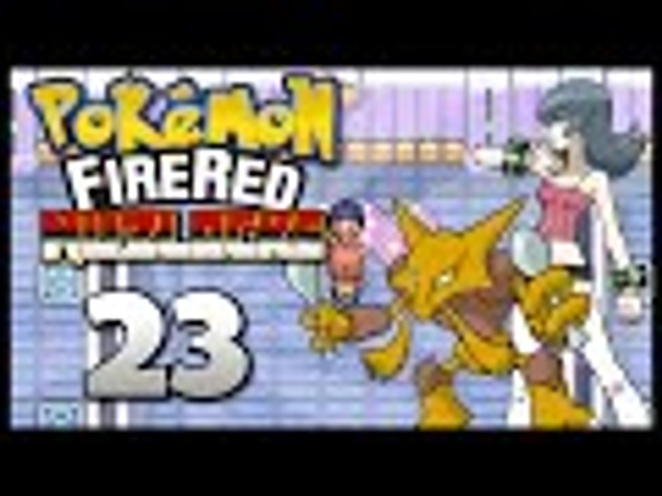 Pokémon Fire Red Nuzlocke Episode 23 | Saffron City Gym Leader Sabrina!