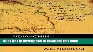 Read India-China Boundary Problem, 1846-1947: History and Diplomacy  PDF Free