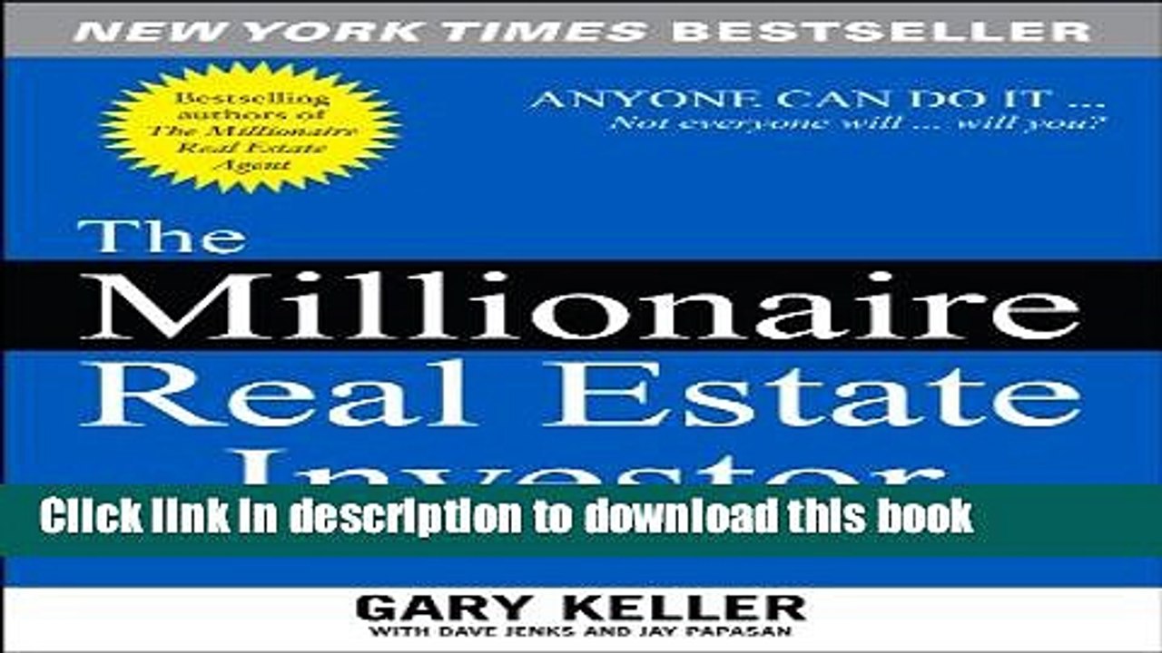 millionaire real estate investor pdf download