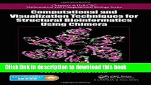 Read Computational and Visualization Techniques for Structural Bioinformatics Using Chimera