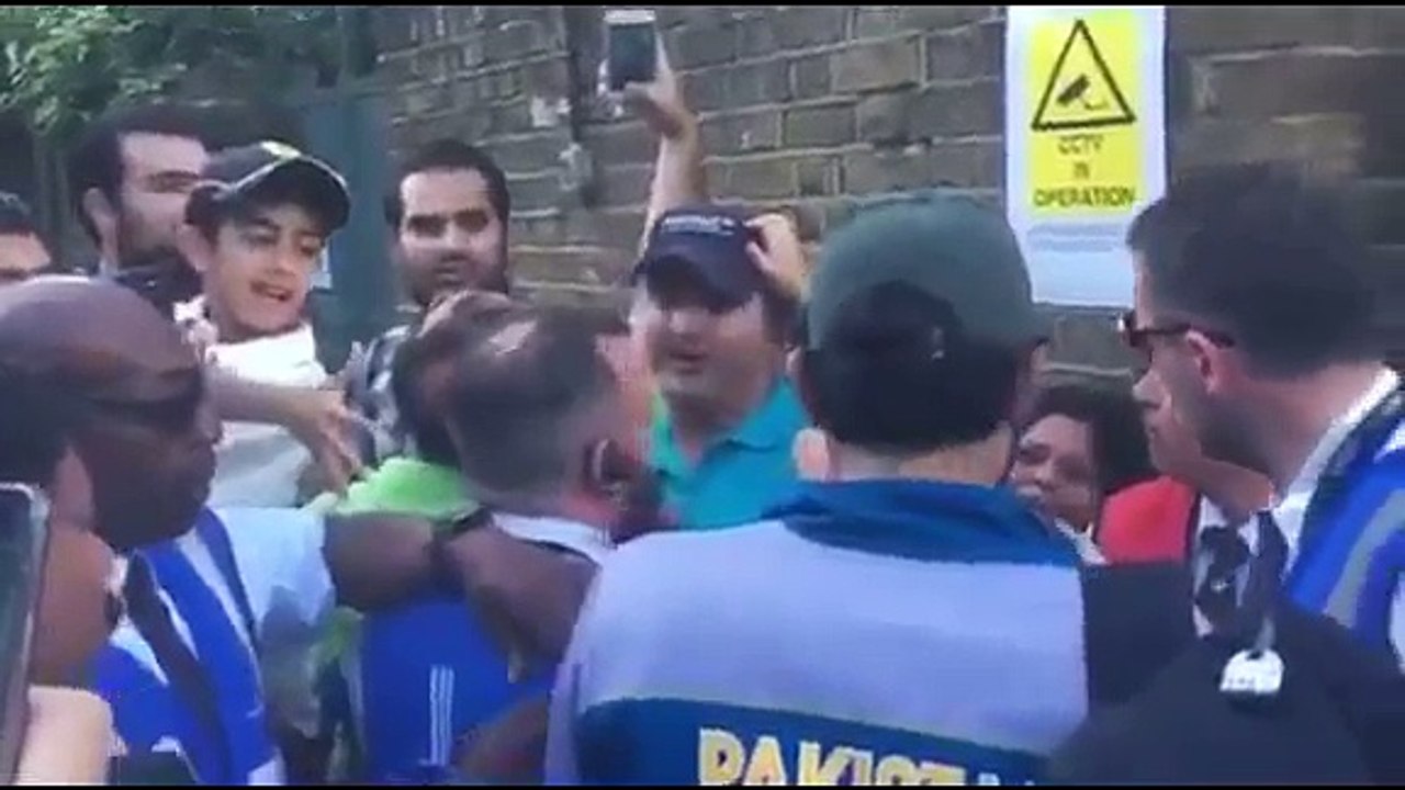 Cool & Calm Misbah ul Haq after the match, heading over to his bus