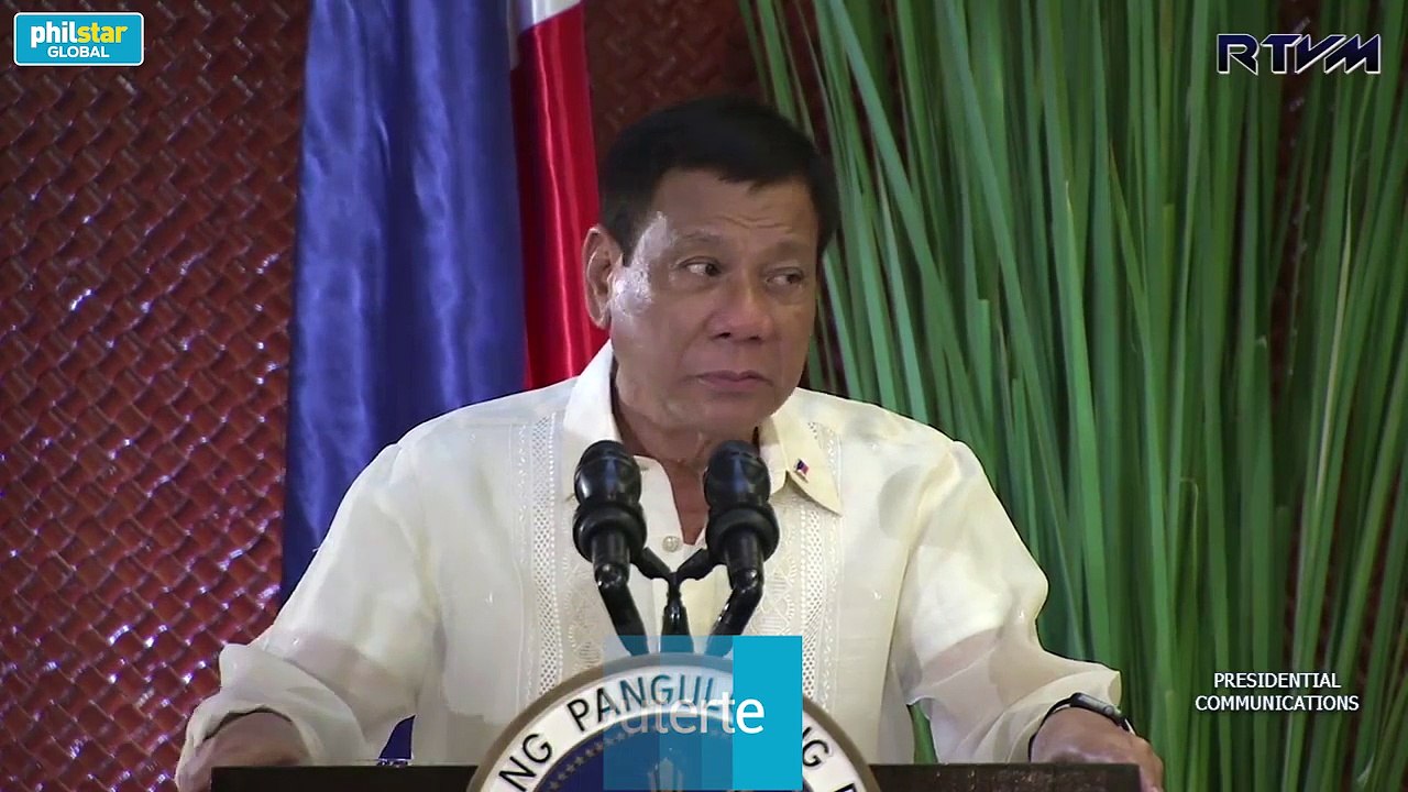 'No relocation, no demotion." - Duterte