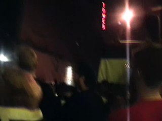 Billy Corgan talking to fans after 10/21/07 show