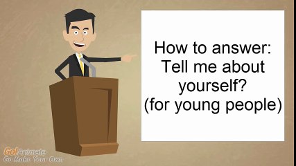 Tell me about yourself - The perfect answer. -