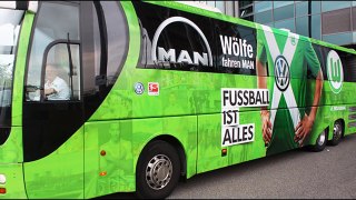 VFL WOLFSBURG Mannschafft's Bus !