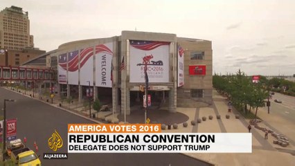 US Republican convention: Not everyone supports Trump