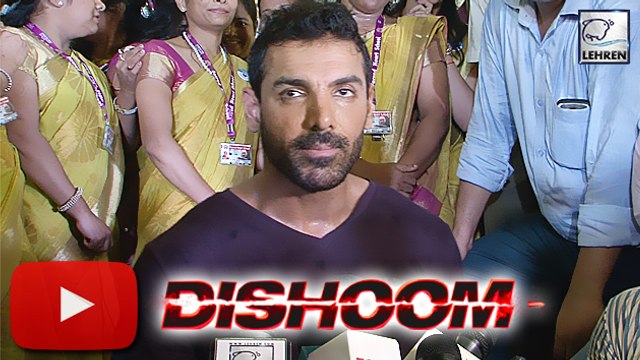 John Abraham Promoting Dishoom At School