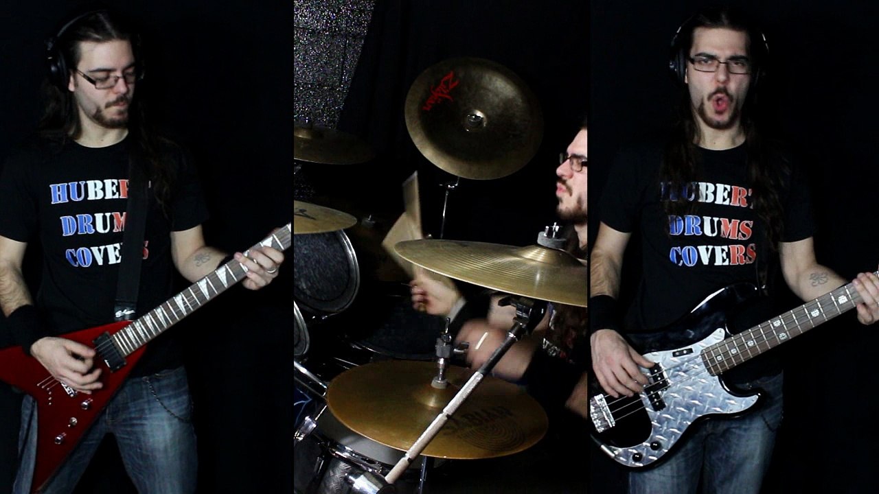 Ozzy Osbourne - No More Tears (Drums, Bass & Guitar cover)