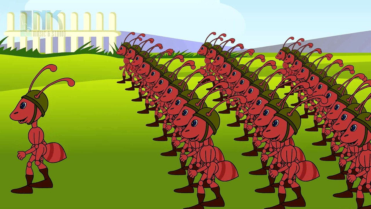 The Army Ants | Nursery Rhymes | Children Songs | English Nursery Rhymes