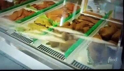 Guy Fieri diners drive ins and dives Vegan butcher shop on Food Network