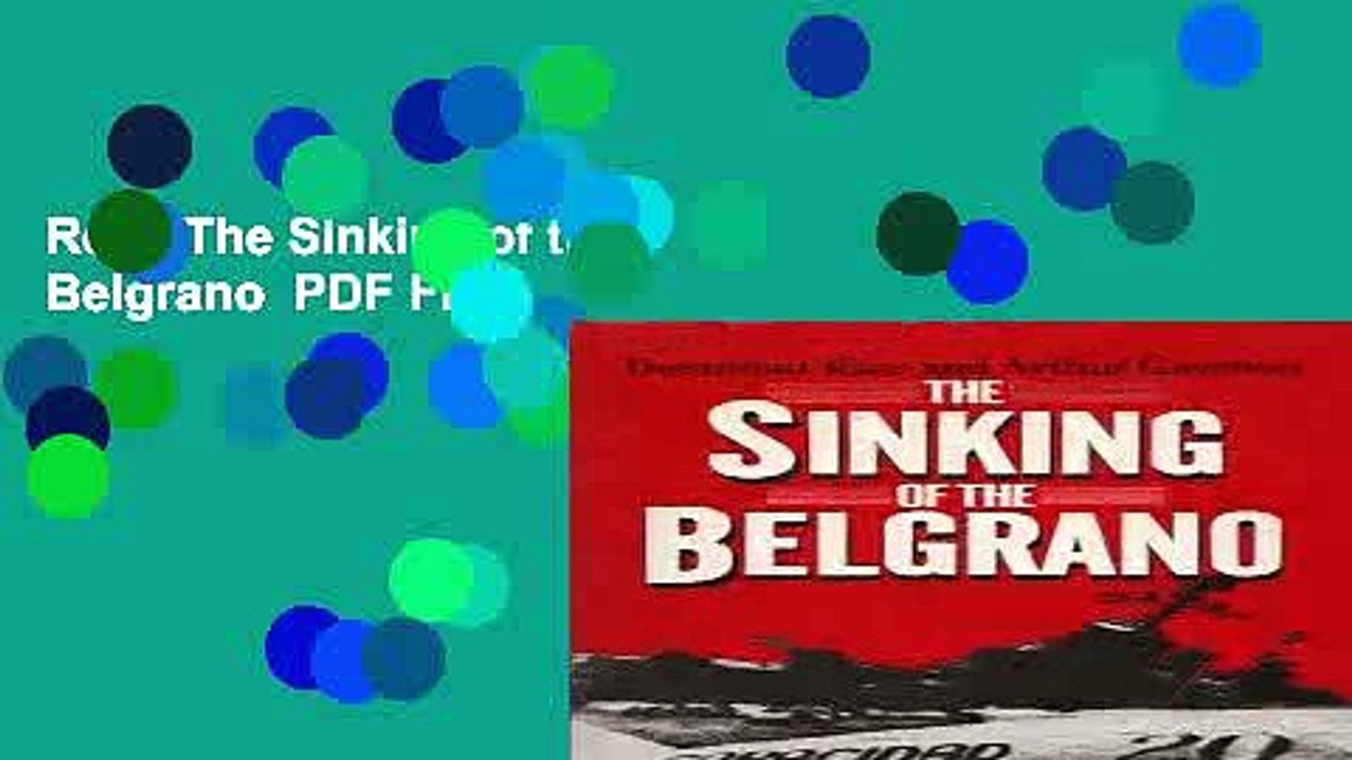 Read The Sinking Of The Belgrano Pdf Free