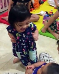 Lucunya Arsy Addara Maen Baby Bala Bala Sama Liam Ibrahim Satrio l Anang & Ashanty