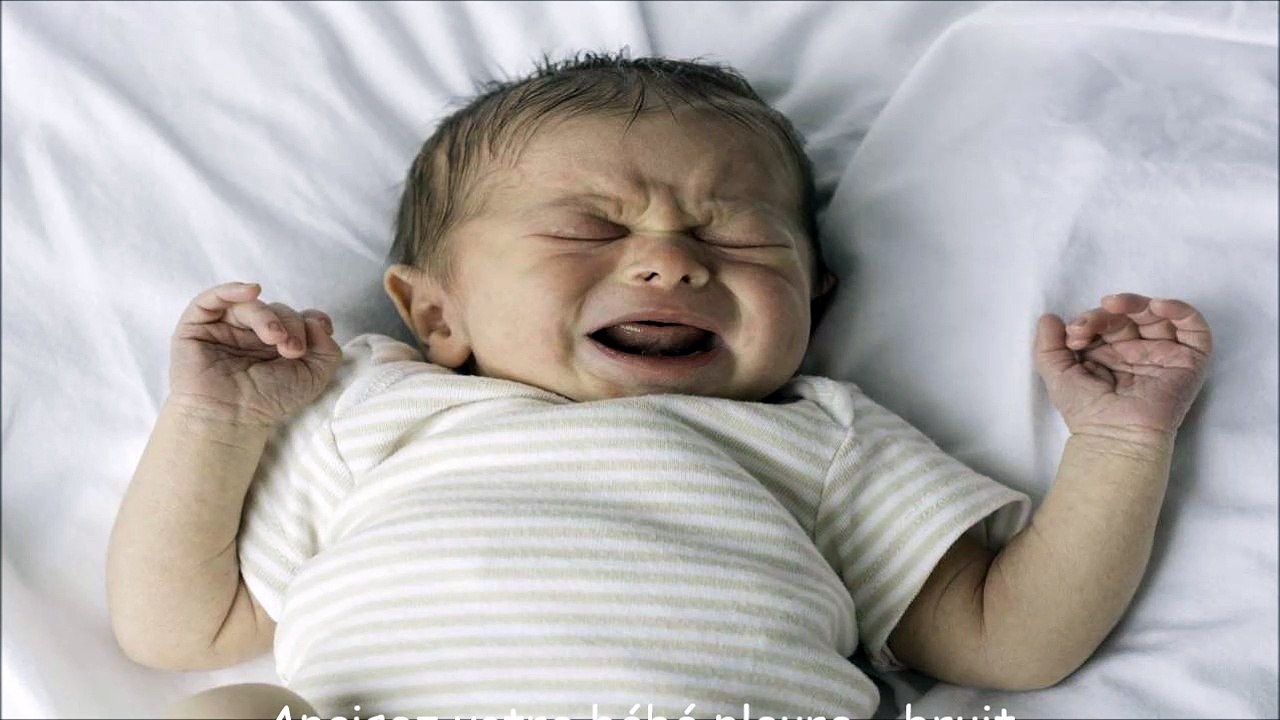 Apaisez votre bébé pleure - bruit blanc pour les nourrissons