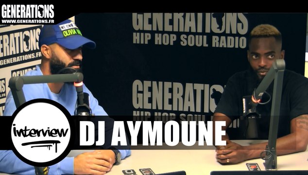 DJ Aymoune - Interview (Live des studios de Generations)