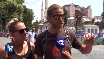 Descargar video: Les touristes désertent Istanbul après les attentats et le putsch avorté