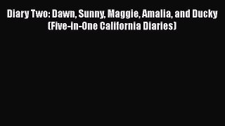 Read Diary Two: Dawn Sunny Maggie Amalia and Ducky (Five-in-One California Diaries) Ebook Free
