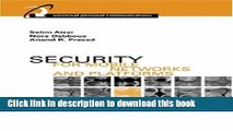 Read Security for Mobile Networks and Platforms (Artech House Universal Personal Communications)