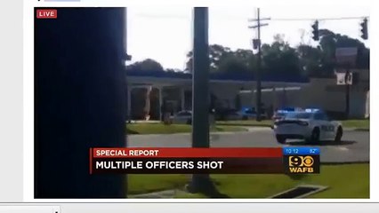 3 policiers tués dans une fusillade en Louisiane