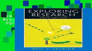 Download Exploring Research (6th Edition)  PDF Online