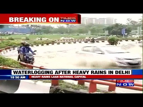 Water Logging in Delhi Due to Heavy RainsWater Logging in Delhi Due to Heavy Rains