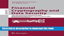 Read Financial Cryptography and Data Security: 10th International Conference, FC 2006 Anguilla,