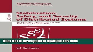 Read Stabilization, Safety, and Security of Distributed Systems: 9th International Symposium, SSS