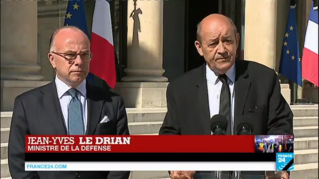 Attentat de Nice - Jean-Yves Le Drian : Nos forces ont frappé le groupe Etat islamique hier et cette nuit