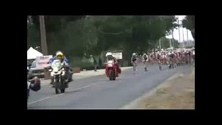Lance Armstrong Crash  May 20 2010 Amgen Tour of California