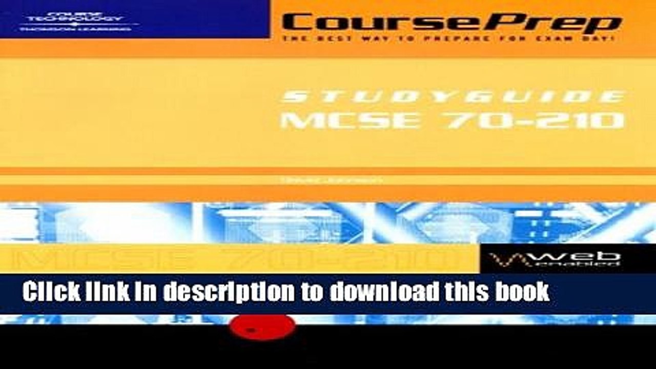 Read MCSE CoursePrep StudyGuide: Exam #70-210, Installing, Configuring, and Administering