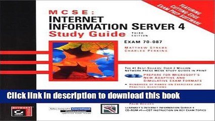 Read MCSE: Internet Information Server 4 Study Guide Exam 70-087 (With CD-ROM) Ebook Free