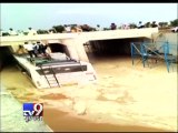 Rajasthan - Bus got stuck at flooded undepass due to heavy rain in Sikar - Tv9 Gujarati