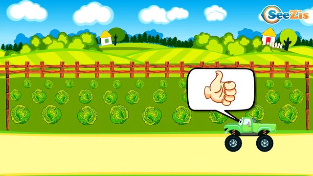 Çocuklar için çizgi filmleri - Kamyon, Yarış Arabaları ve Ambulans - eğitici çizgi film