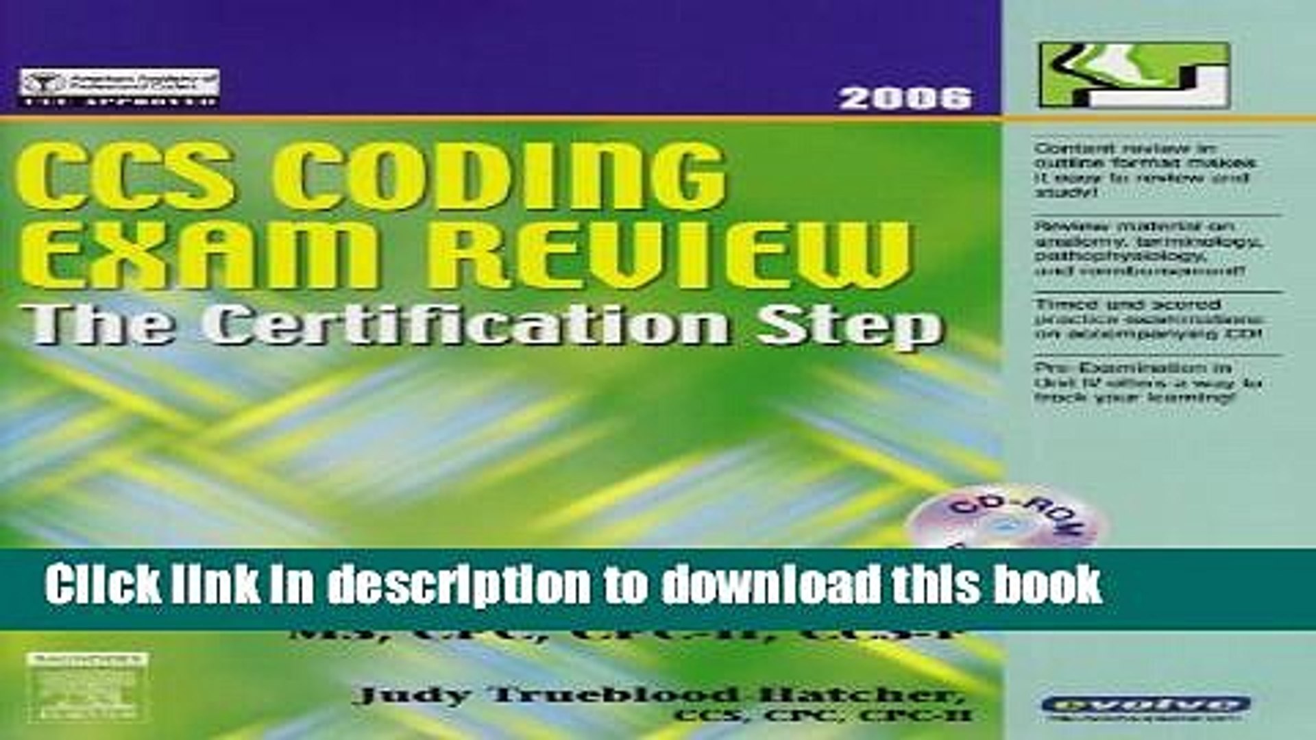 ⁣Read CCS Coding Exam Review 2006: The Certification Step, 1e (CCS Coding Exam Review: The