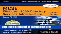 Read MCSE Training Guide (70-217): Windows 2000(R) Active Directory Services Infrastructure (2nd