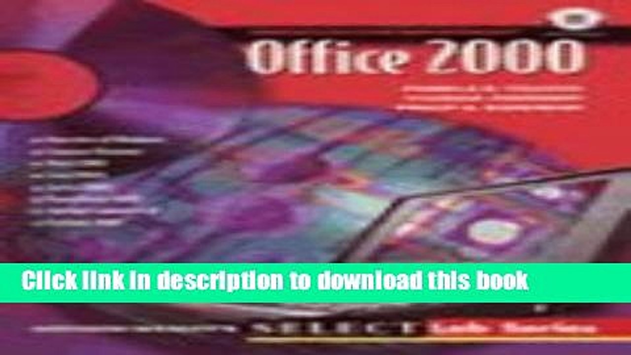 Read Projects for Office 2000, Microsoft Certified Edition, Revised Edition Ebook Free