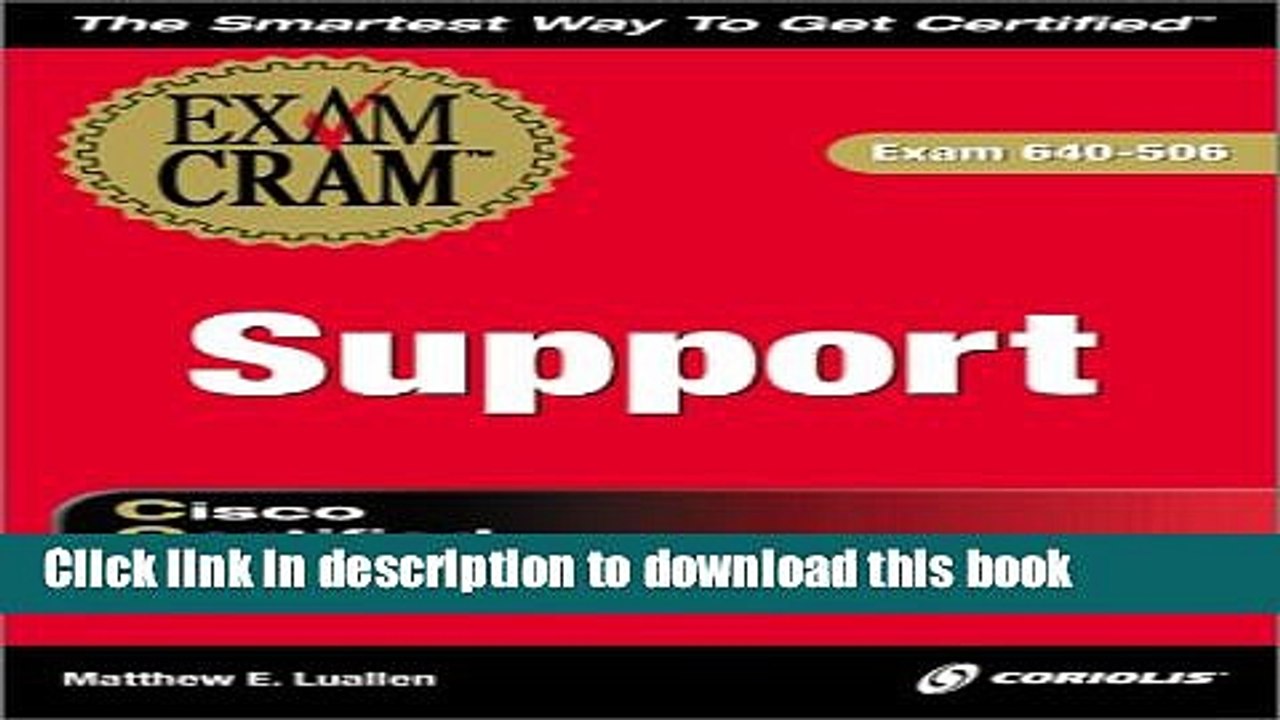 Download CCNP Support Exam Cram (Exam: 640-506)  PDF Free