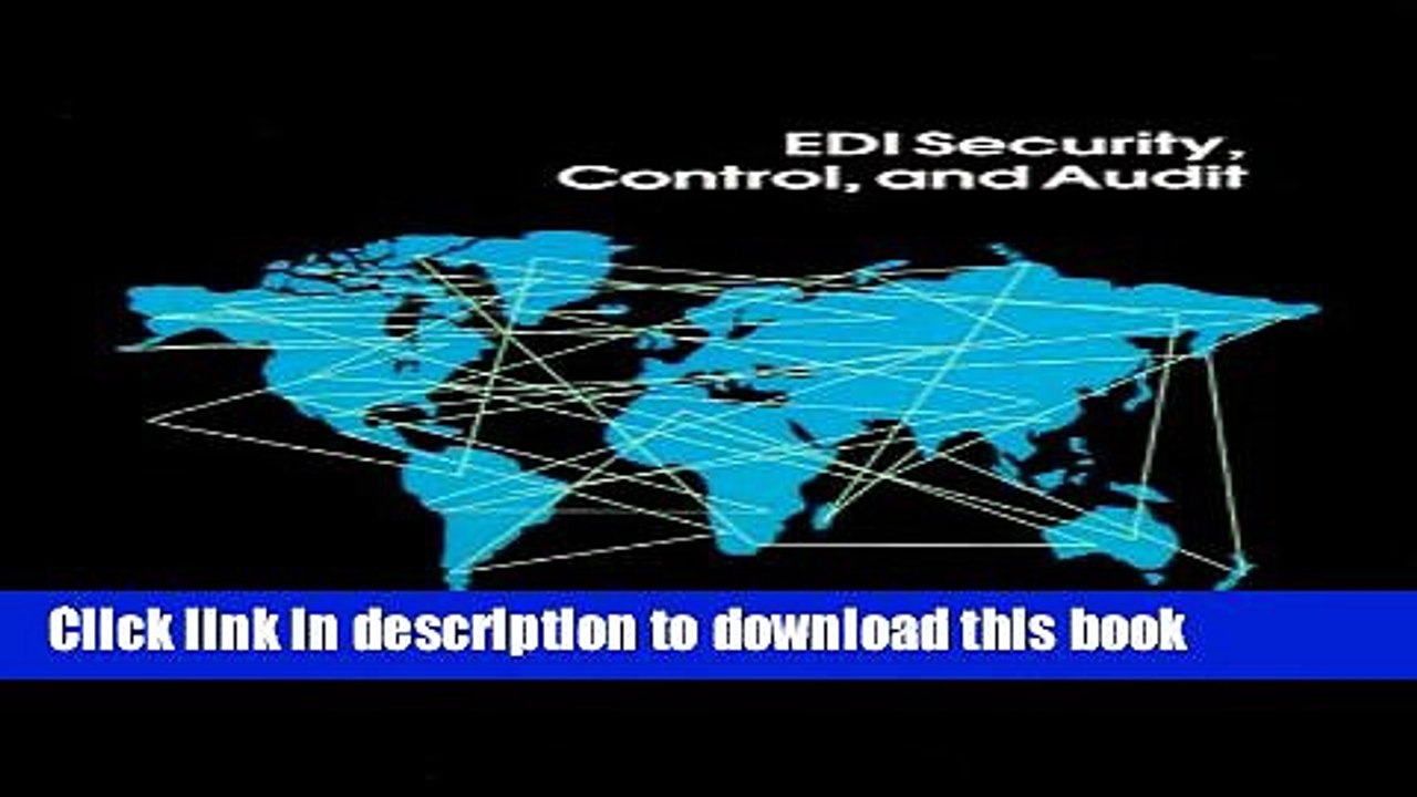 Read EDI Security, Control, and Audit (Artech House Telecommunications Library)  Ebook Free
