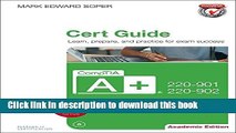 Read CompTIA A  220-901 and 220-902 Cert Guide, Academic Edition  Ebook Free