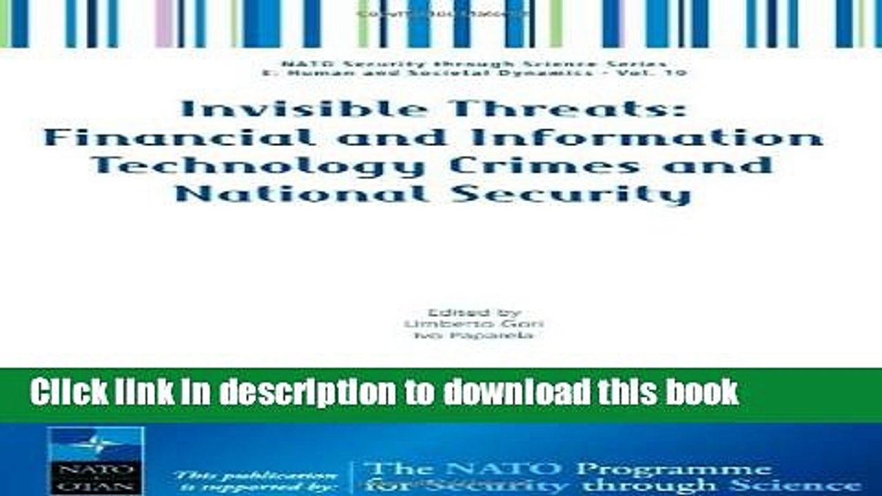Read Invisible Threats: Financial and Information Technology Crimes and National Security, Volume