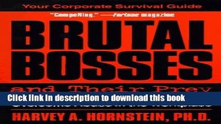 Read Brutal Bosses And Their Prey PDF Online