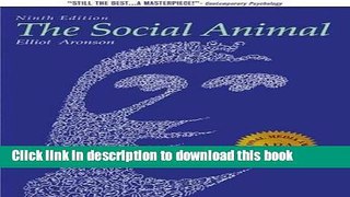 Read Book Readings about the Social Animal, Ninth Edition E-Book Free