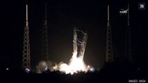 SpaceX lance son vaisseau Dragon vers l'ISS et pose le 1er étage de son lanceur