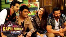 The Kapil Sharma Show | Dishoom Movie Promotions | Johan Abraham, Jacqueline Fernandez, Varun Dhawan