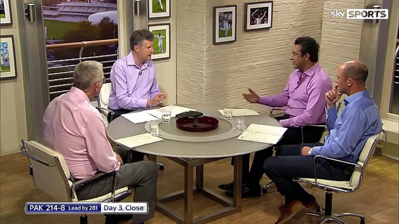 Pakistan vs England 1st Test Day 4 2016 Highlights - Wasim Akram on Pakistan's Tailenders - HD