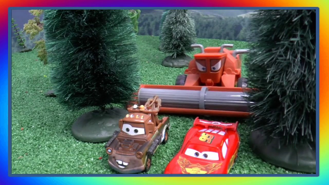 Disney Cars Toys Fun with Frank and Superheroes Captain America Iron Man and Thomas and Friends_31