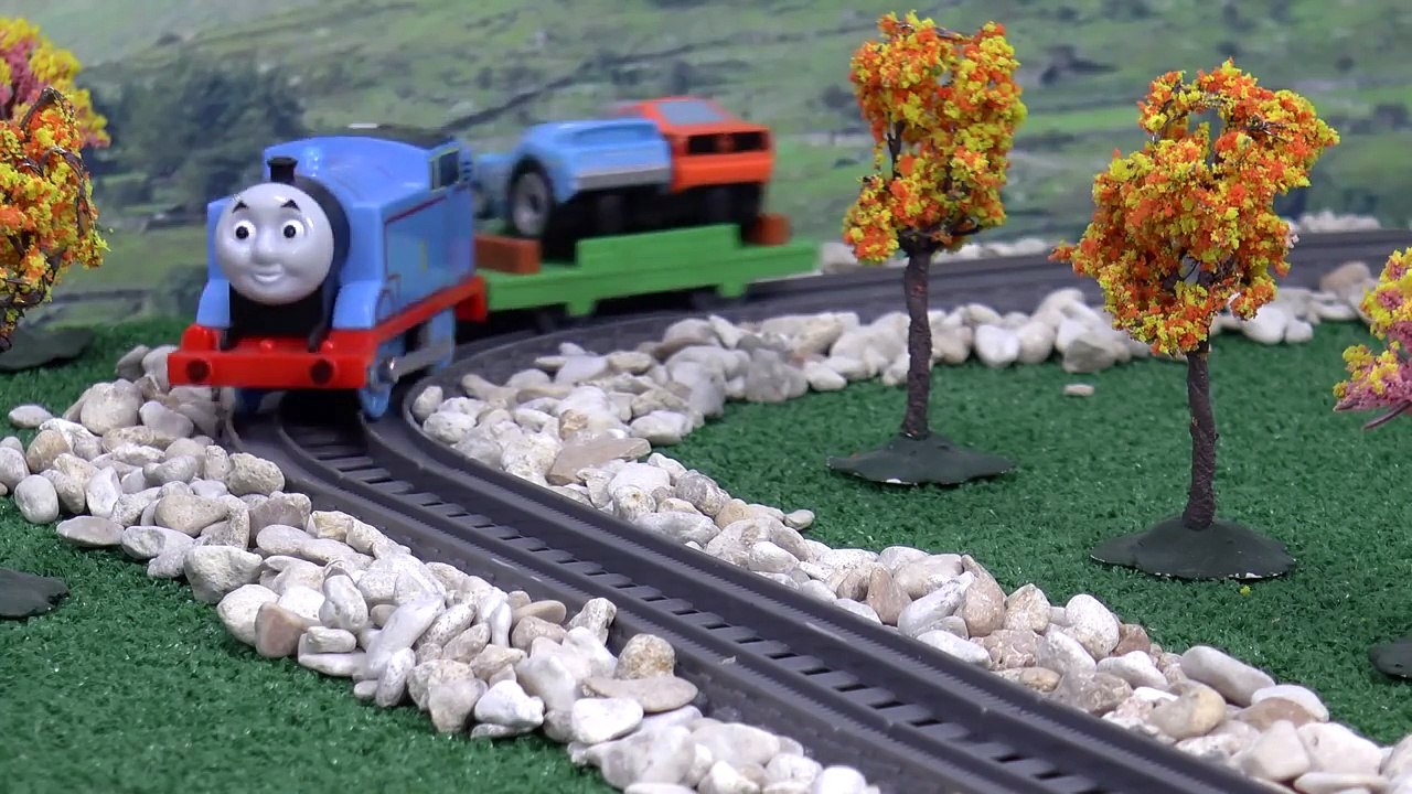 Disney Cars Toys Fun with Frank and Superheroes Captain America Iron Man and Thomas and Friends_32