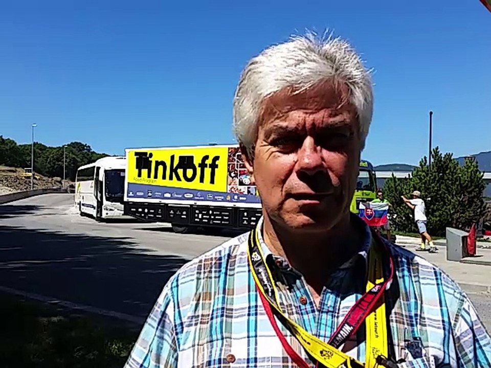 Nos envoyés spéciaux préfacent la seizième étape du Tour de France