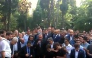 Erdoğan, Erol Olçak'ın Kabri Başında Kur'an-ı Kerim Okudu