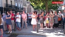 Quimper. 300 personnes en hommage aux victimes de l'attentat de Nice